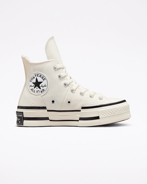 Converse | Women's Chuck 70 Plus Canvas High Top Egret