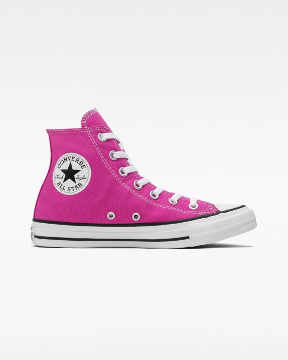 Converse | Men's Chuck Taylor All Star Seasonal Colour High Top Active Fuchsia