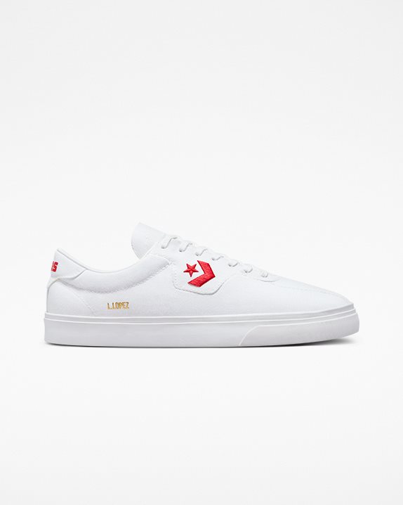 Converse | Women's Louie Lopez Pro Renew Canvas Low Top White