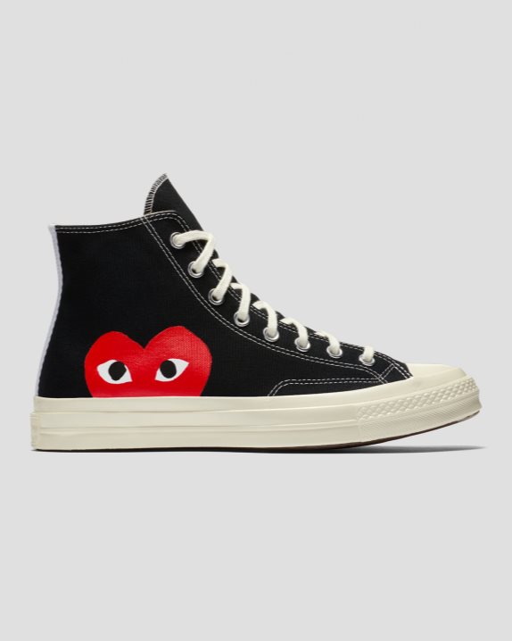 Converse | Men's X Comme des Garcons Chuck 70 Play High Top Black