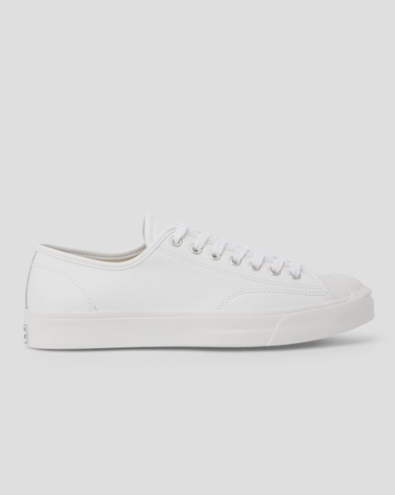 Converse | Women's Jack Purcell Foundational Leather Low Top White