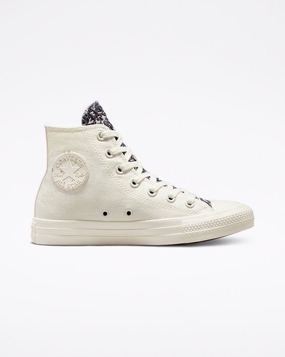 Converse | Women's Chuck Taylor All Star Desert Camo High Top Egret