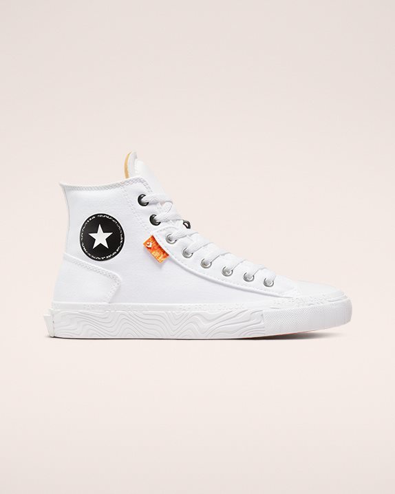 Converse | Men's Chuck Taylor Alt Star Canvas High Top White