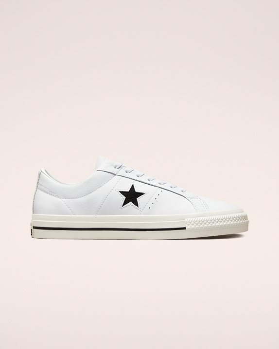 Converse | Men's One Star Pro Leather Low Top White