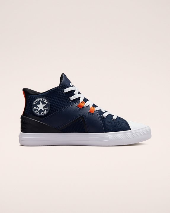 Converse | Men's Chuck Taylor All Star Flux Ultra Mid Obsidian