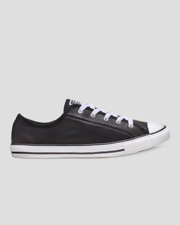 Converse | Women's Chuck Taylor All Star Dainty Leather Low Top Black