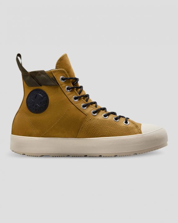 Converse | Men's Chuck 70 Waterproof Nubuck Leather High Top Wheat