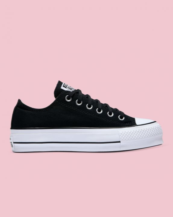 Converse | Women's Chuck Taylor All Star Canvas Lift Low Top Black