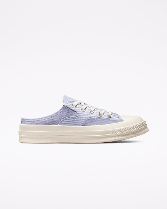 Converse | Women's Chuck 70 Mule Crafted Canvas Slip Serene Sapphire