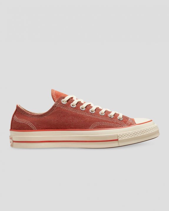 Converse | Women's Chuck 70 Triple Stitch Low Top Dark Terracotta