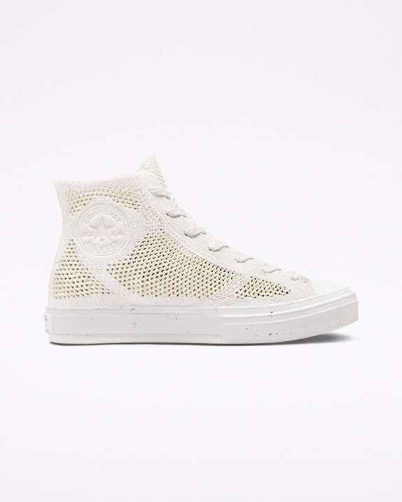 Converse | Women's Chuck 70 Engineered Knit Renew Redux High Top White