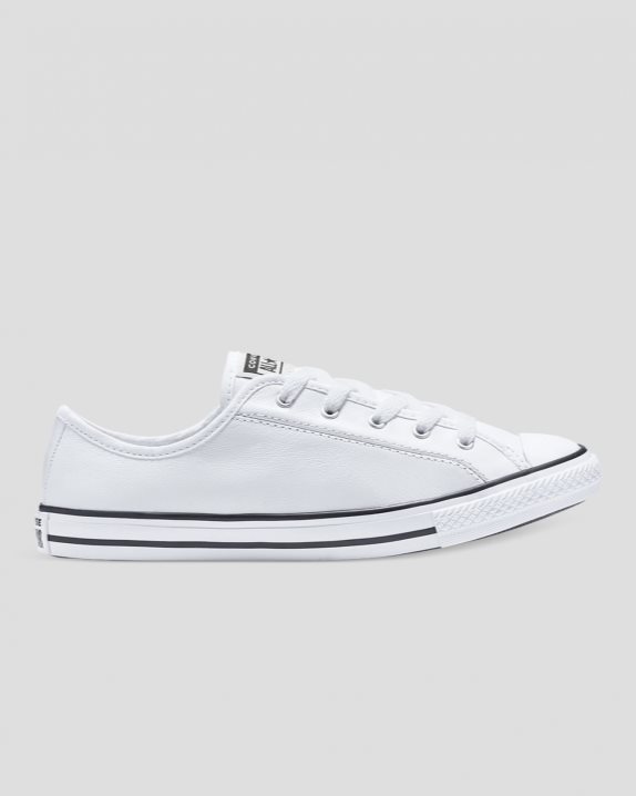 Converse | Women's Chuck Taylor All Star Dainty Leather Low Top White