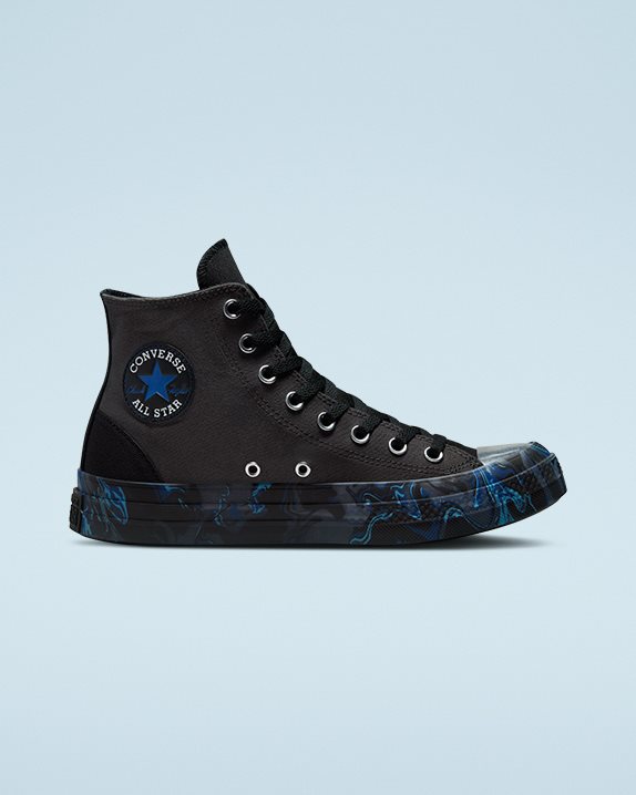 Converse | Men's Chuck Taylor All Star CX Throwback Craft High Top Marbled Storm Wind