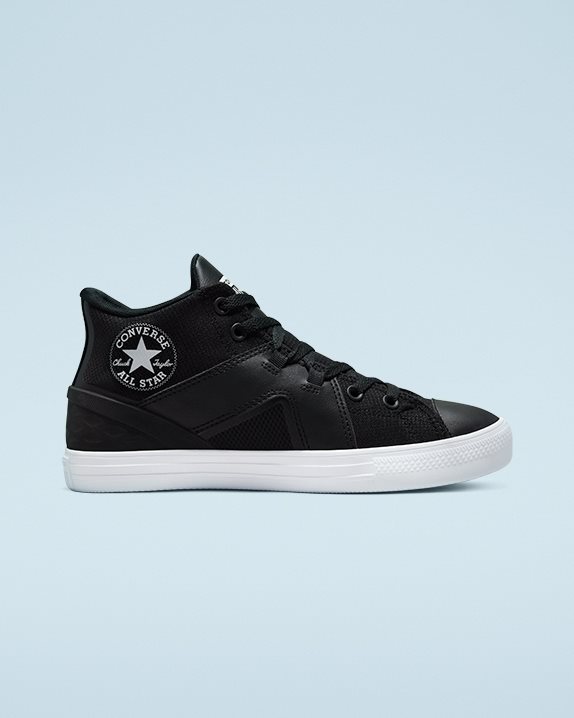 Converse | Men's Chuck Taylor All Star Flux Ultra Mid Black