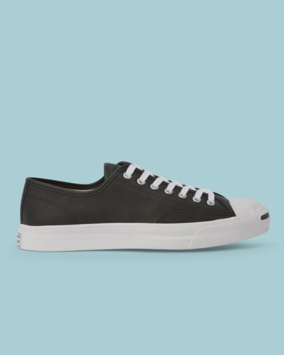 Converse | Women's Jack Purcell Foundational Leather Low Top Black