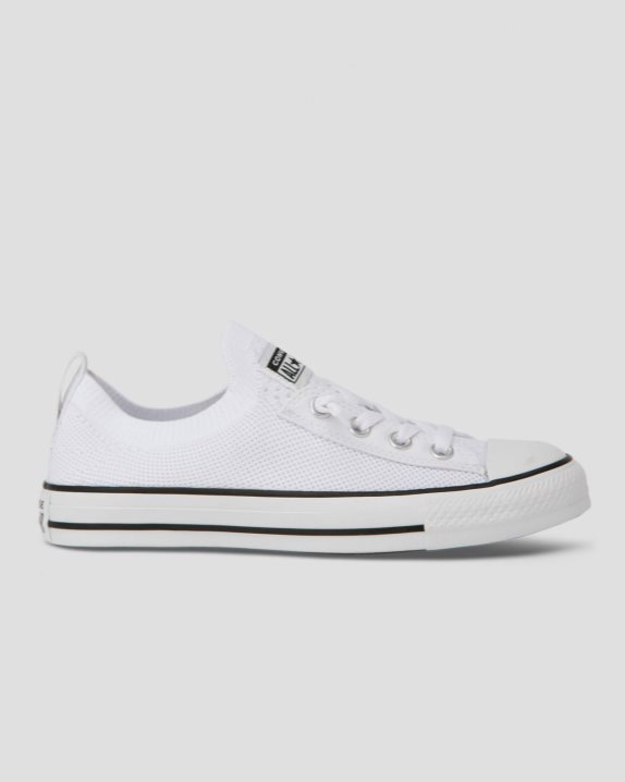 Converse | Women's Chuck Taylor All Star Shoreline Knit Slip Low Top White