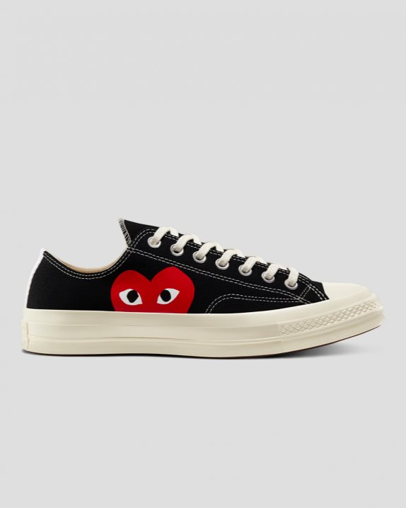 Converse | Women's X Comme des Garcons Chuck 70 Play Low Top Black