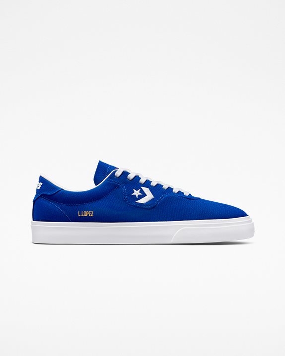 Converse | Men's Louie Lopez Pro Renew Canvas Low Top Blue