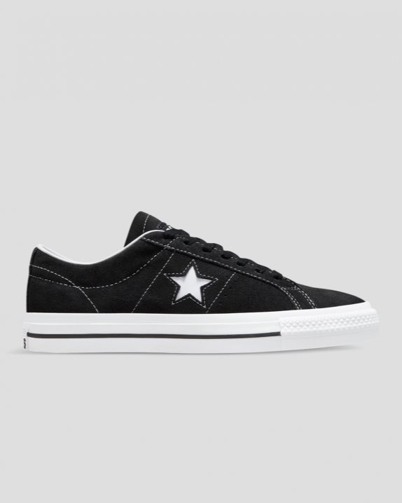 Converse | Women's Converse | Women's One Star Pro Suede Low Top Black