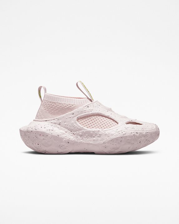 Converse | Women's Sponge Crater CX Generation Stretct Knit Low Top Barely Rose