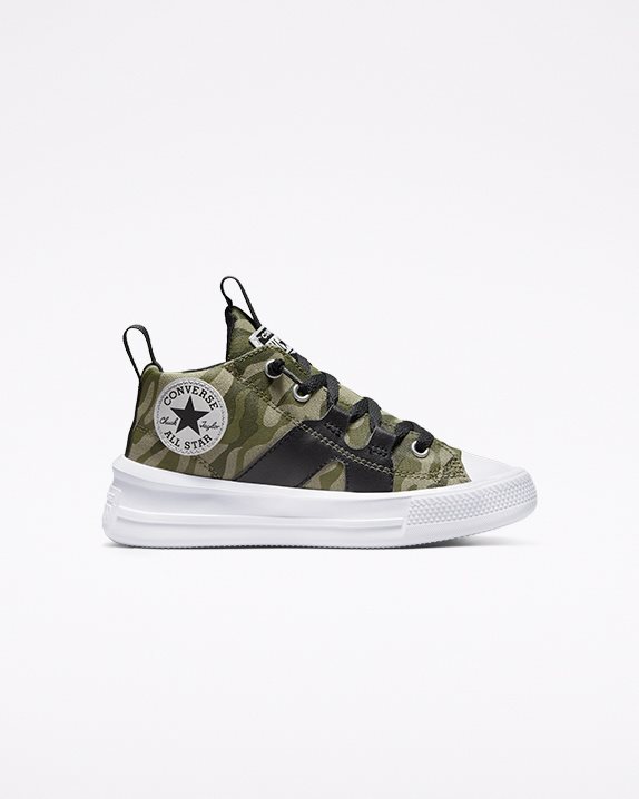 Converse | Chuck Taylor All Star Ultra 2.0 Camo Junior Mid Light Field Surplus