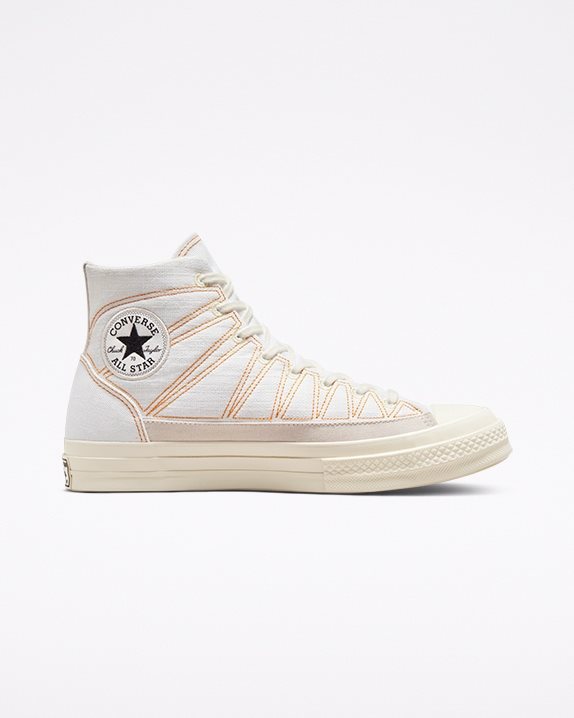 Converse | Women's Chuck 70 Hiking Stitched High Top White