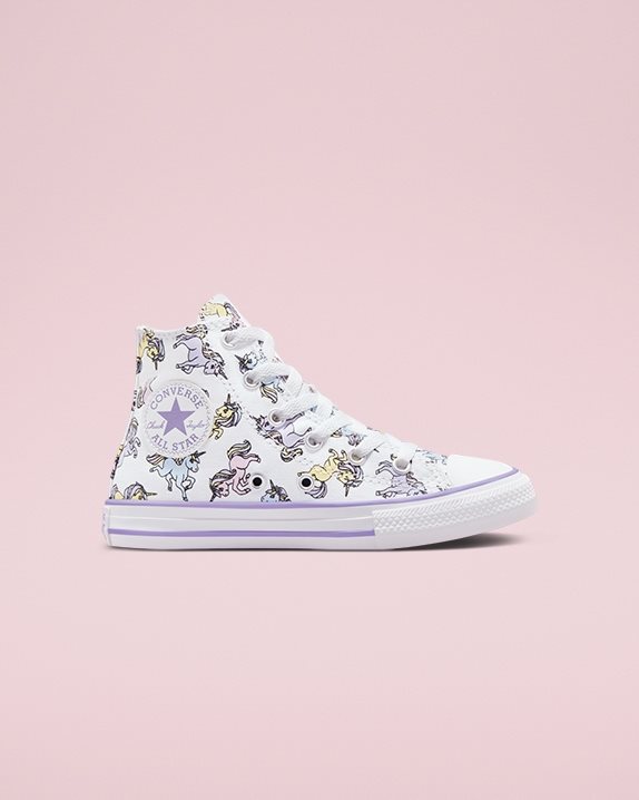 Converse | Chuck Taylor All Star Unicorns Junior High Top White