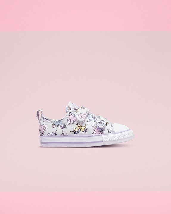 Converse | Chuck Taylor All Star 2V Unicorns Toddler Low Top White