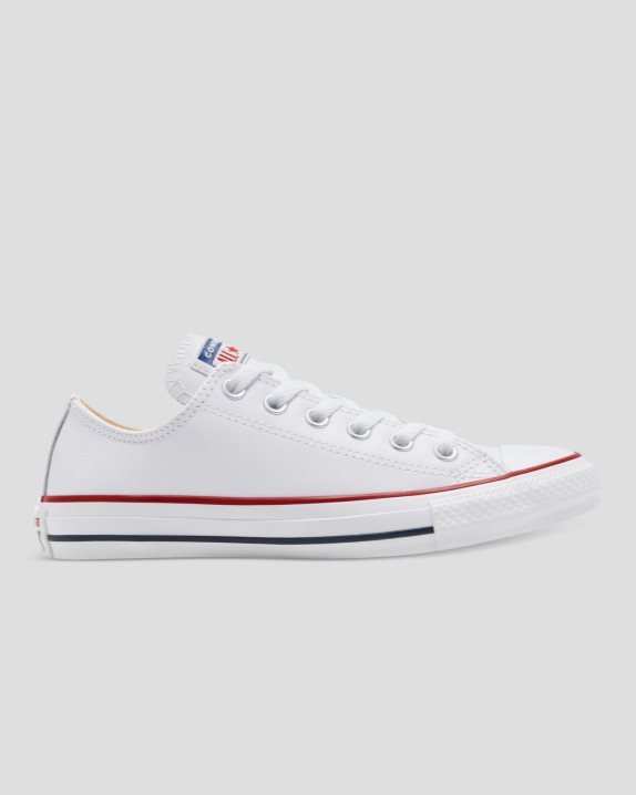 Converse | Women's Chuck Taylor All Star Leather Low Top White