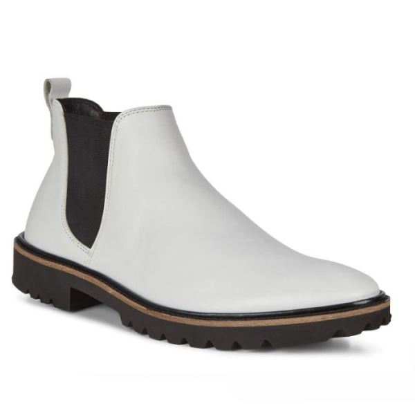 ECCO SHOES CANADA | INCISE TAILORED WOMEN'S ANKLE BOOT-BRIGHT WHITE - Click Image to Close