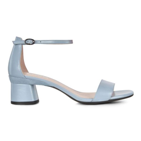 ECCO SHOES CANADA | ELEVATE 45 BLOCK HEEL STRAPPY WOMEN'S SANDALS-DUSTY BLUE