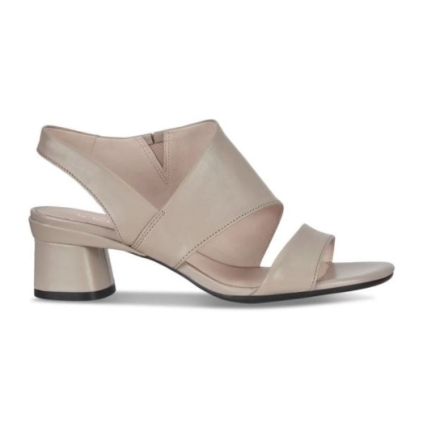 ECCO SHOES CANADA | ELEVATE 45 BLOCK HEEL WOMEN'S SANDALS-GREY ROSE