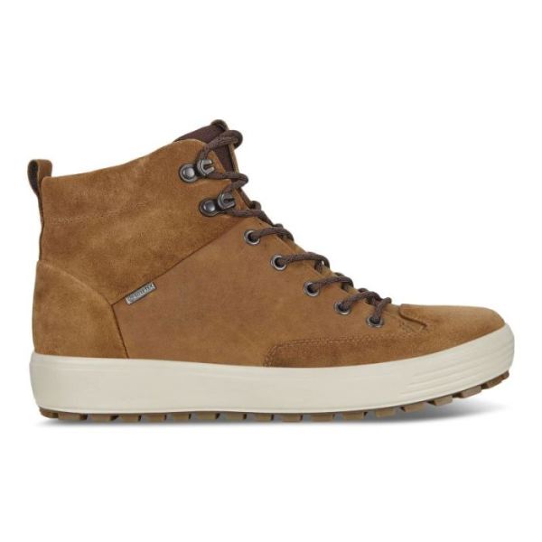 ECCO SHOES CANADA | MEN'S SOFT 7 TRED GTX HIGH-CAMEL/CAMEL - Click Image to Close