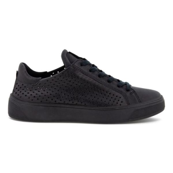 ECCO SHOES CANADA | STREET TRAY W LACED SHOES-BLACK