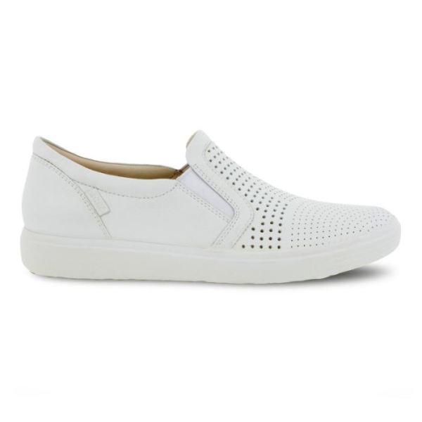 ECCO SHOES CANADA | SOFT 7 WOMEN'S SLIP-ON-WHITE