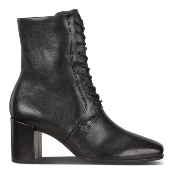 ECCO SHOES CANADA | SHAPE 60 WOMEN'S SQUARED LACE-UP BOOT-BLACK - Click Image to Close