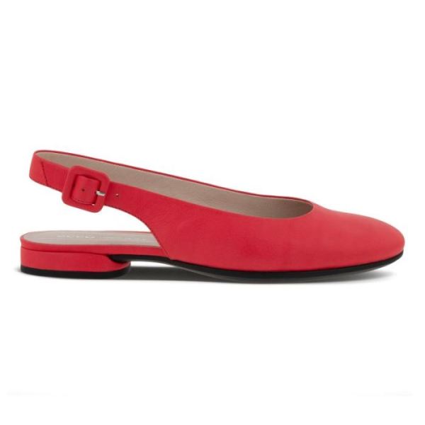 ECCO SHOES CANADA | ANINE WOMEN'S SLING-BACK FLATS-HIBISCUS