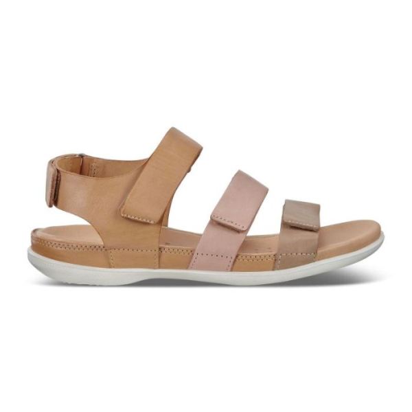 ECCO SHOES CANADA | FLASH FLAT SANDAL-DUNE/ROSE DUST/POWDER