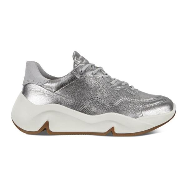 ECCO SHOES CANADA | CHUNKY WOMEN'S SNEAKER-ALUSILVER/CONCRETE