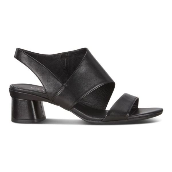 ECCO SHOES CANADA | ELEVATE 45 BLOCK HEEL WOMEN'S SANDALS-BLACK - Click Image to Close