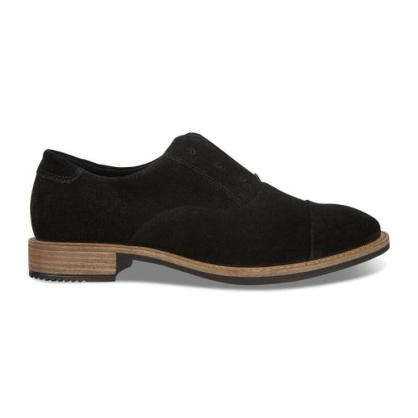 ECCO SHOES CANADA | SARTORELLE 25 TAILORED SUEDE WOMEN'S SHOES-BLACK - Click Image to Close