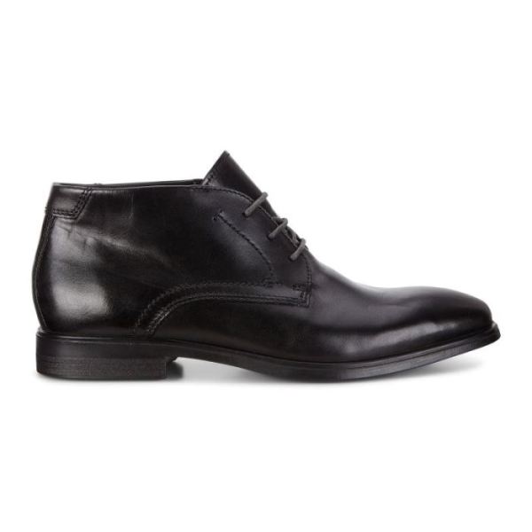 ECCO SHOES CANADA | MELBOURNE MEN'S DRESS BOOT-BLACK/MAGNET