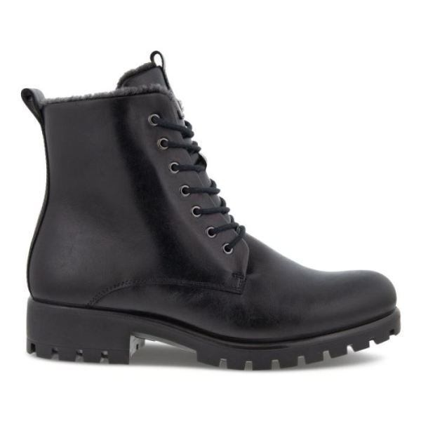 ECCO SHOES CANADA | MODTRAY WOMEN'S LACE BOOT-BLACK - Click Image to Close