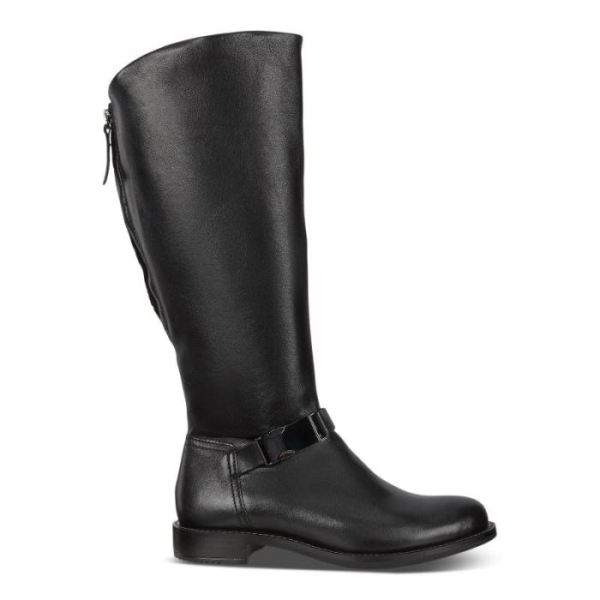 ECCO SHOES CANADA | SARTORELLE 25 WOMEN'S HIGH-CUT BUCKLED BOOT-BLACK - Click Image to Close