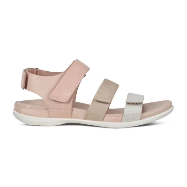 ECCO SHOES CANADA | FLASH FLAT SANDAL-SHADOW WHITE/GRAVEL/ROSE DUST