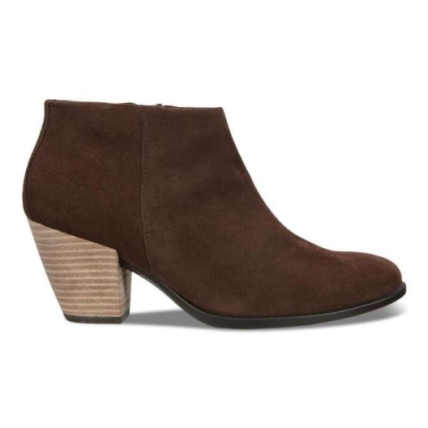 ECCO SHOES CANADA | SHAPE 55 WOMEN'S WESTERN BOOT-COFFEE - Click Image to Close