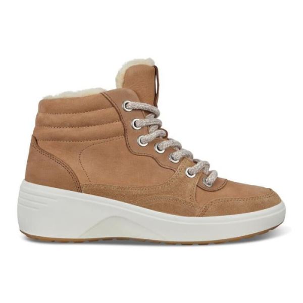 ECCO SHOES CANADA | SOFT 7 WEDGE TRED WOMEN'S BOOT-CASHMERE/WHISKEY