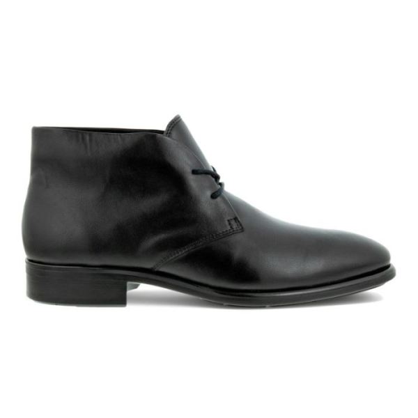 ECCO SHOES CANADA | CITYTRAY MEN'S CHUKKA BOOT-BLACK - Click Image to Close