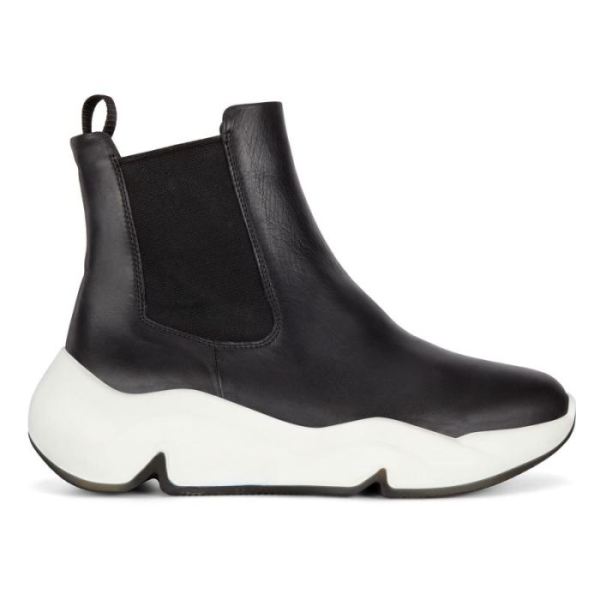 ECCO SHOES CANADA | CHUNKY WOMEN'S SNEAKER CHELSEA BOOT-BLACK/BLACK - Click Image to Close