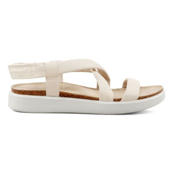 ECCO SHOES CANADA | CORKSPHERE WOMEN'S FLAT SANDAL-LIMESTONE - Click Image to Close